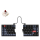 Klawiatura Keychron Q11 Split Gateron Brown Switch RGB Knob Q11-M3Z